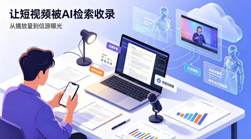 仓山区短视频创作者新必修课：吃透 GEO 优化，让抖音内容被豆包、DeepSeek、元宝智能体收录